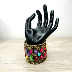 Fashion Jewelry Boho Multicolor Gemstone Bracelet